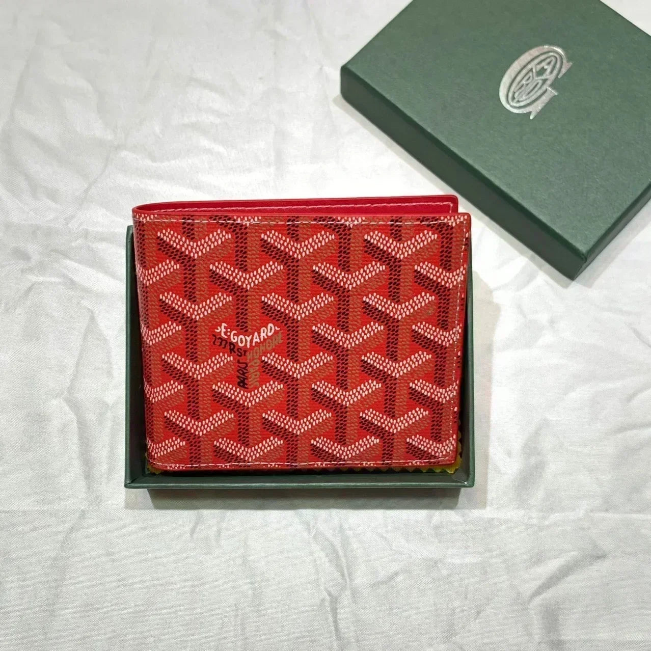 Goyard leren portemonnee